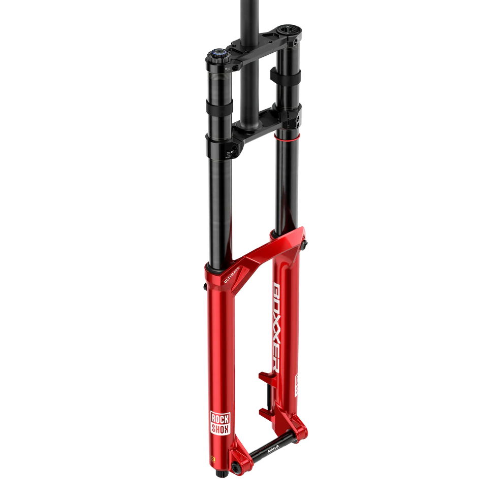 004021253001-FS-BXR-ULT-29SB-200-RED-C5R55-SHRT-48-D2-c-3q-v2-1.webp Fourche ROCKSHOX BOXXER ULTIMATE CHARGER 3.2 RC2 27.5" Axe 20x110mm Boost Rouge – Image 1
