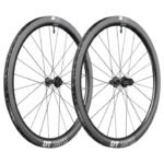 DT Swiss ERC 1400 DICUT 45 Paire de Roues - 28" | Carbone | Clincher | Centerlock - 12x100mm | 12x142mm - noir