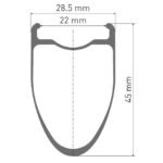 DT Swiss ERC 1400 DICUT 45 Paire de Roues - 28" | Carbone | Clincher | Centerlock - 12x100mm | 12x142mm - noir – Image 3
