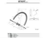 Roues SHIMANO Dura-Ace 9270 C36 Disc carbone pneu Tubeless 1350 gr – Image 5