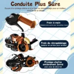 Vélo Enfant Rully – Roues 12 pouces Stabilisateurs – Guidon/Selle réglables – Image 14