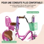 Vélo Enfant Rully – Roues 12 pouces Stabilisateurs – Guidon/Selle réglables – Image 34