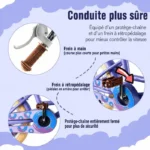 Vélo Enfant Rully – Roues 12 pouces Stabilisateurs – Guidon/Selle réglables – Image 40