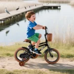 Vélo Enfant Rully – Roues 12 pouces Stabilisateurs – Guidon/Selle réglables – Image 16